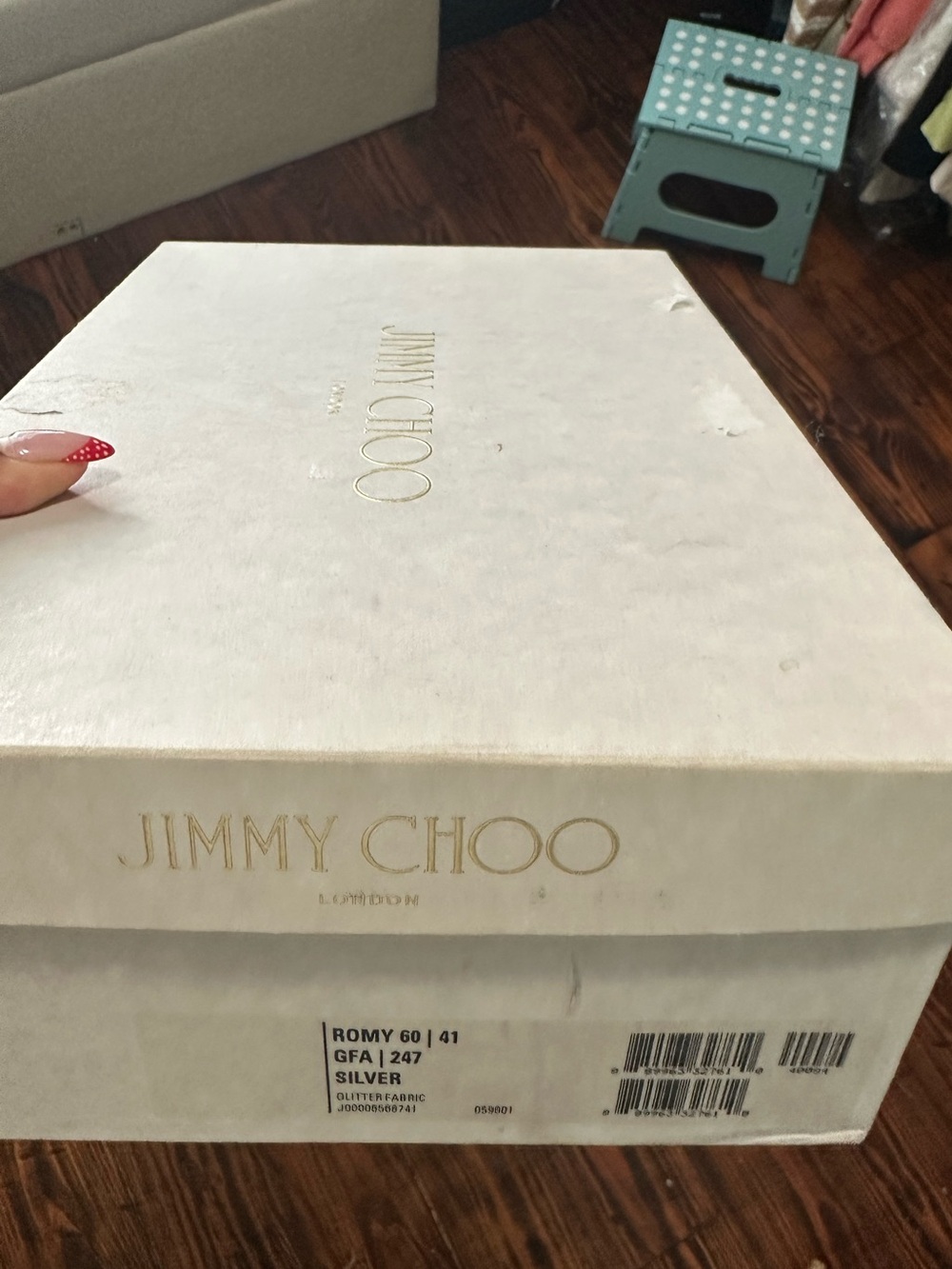 Jimmy Choo Silver Romy - Picture 4 of 6